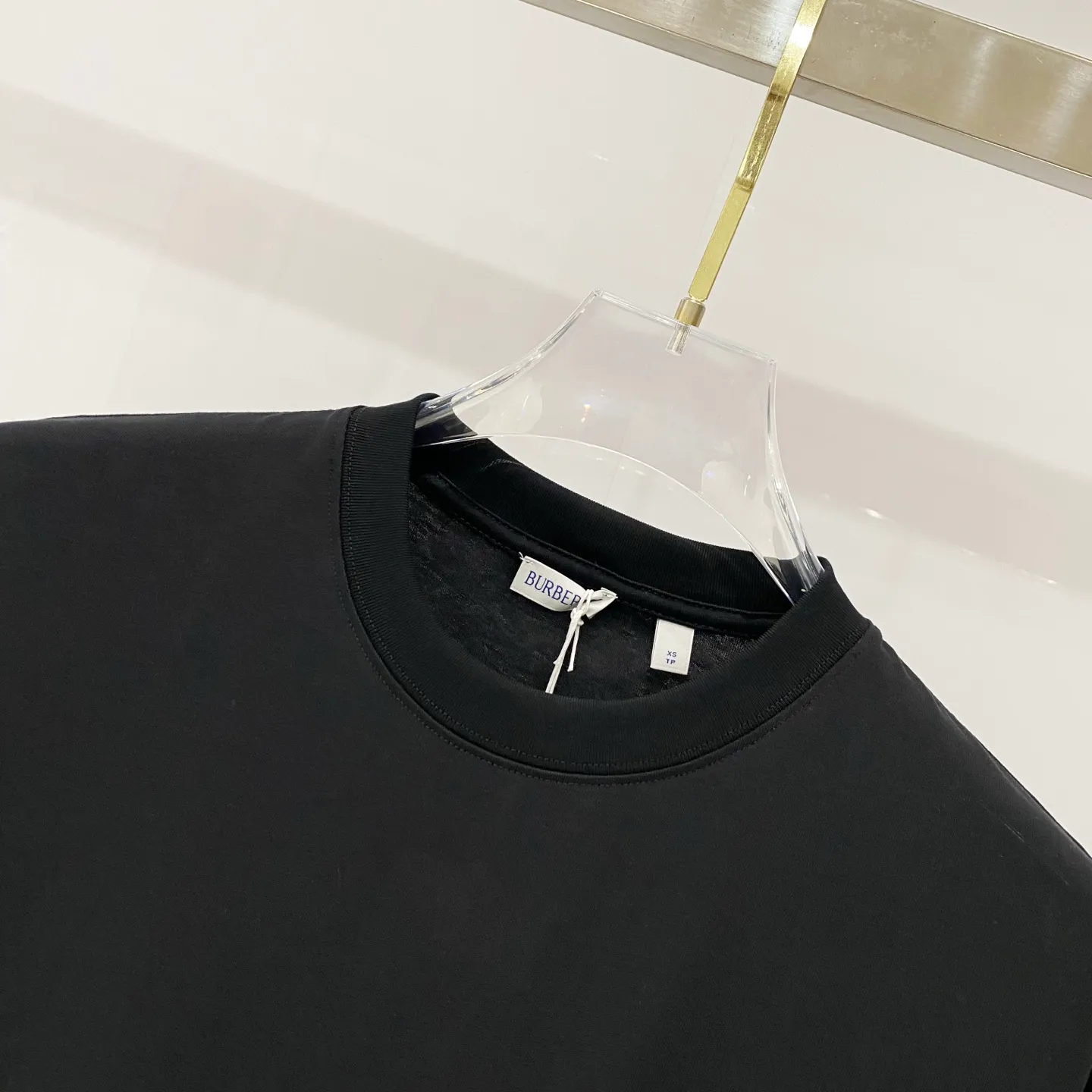 BURBERRY/ - 260 T LOGO Quality 100 ％ Versatile Size:XS-L :Black.White.Khaki